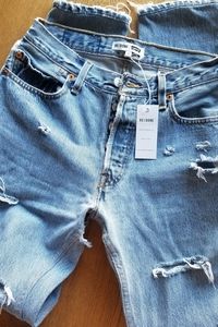 Re/Done High Rise Reconstructed Levi's Jeans